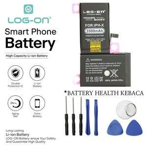 Log On - IP X Power Plus Original Battery Baterai Batre