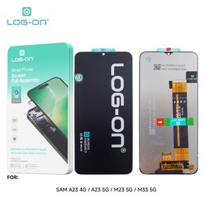 LOG-ON LCD UNTUK SAMSUNG A23 4G / A23 5G / M23 5G / M33 5G FULLSET TOUCHSCREEN GARANSI TEST 7 HARI