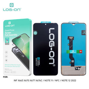LOG-ON LCD UNTUK INFINIX NOTE 11 / NOTE 12 2023 / NOTE 12 G96 FULLSET TOUCHSCREEN