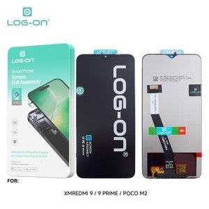 LOG-ON LCD UNTUK XIAOMI REDMI 9 / REDMI 9 PRIME / POCO M2 FULLSET TOUCHSCREEN GARANSI TEST 7 HARI