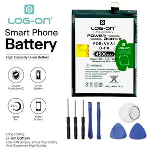 Baterai Log on B-H0 Untuk Vivo S1 1907 BH0 Power Boost 4500mAh Original 1 Tahun Garansi Battery Batre
