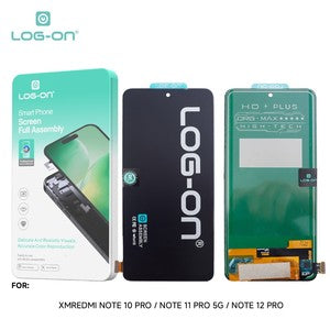 LOG-ON LCD UNTUK XIAOMI REDMI NOTE 10 PRO 4G / REDMI NOTE 11 PRO 5G / REDMI NOTE 12 PRO 4G FULLSET TOUCHSCREEN GARANSI TEST 7 HARI