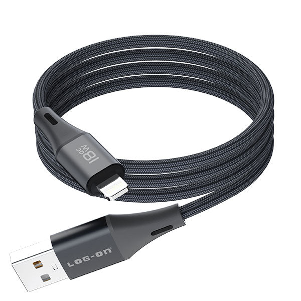 LOG ON KABEL 18W 3A WARSTAR 1M LO-CB77 SUPER FAST CHARGING