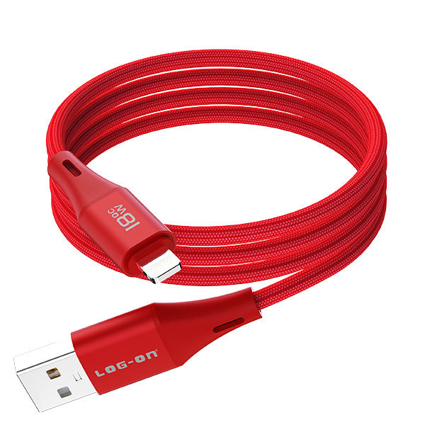 LOG ON KABEL 18W 3A WARSTAR 1M LO-CB77 SUPER FAST CHARGING