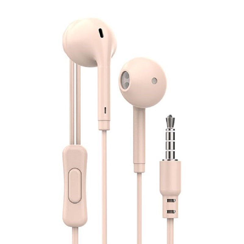 LOG ON HANDSFREE NEO MACARON LO-HF680 HEADSET HIFI SOUND EARPHONE (BER GARANSI RESMI)