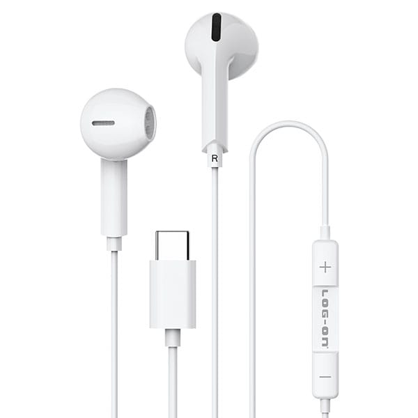 LOG ON HEADSET TYPE C MOZART LO-HF779 HANDSFREE-GARANSI RESMI (UNTUK ANDROID TYPE C, IPHONE 15/16 & LAPTOP)