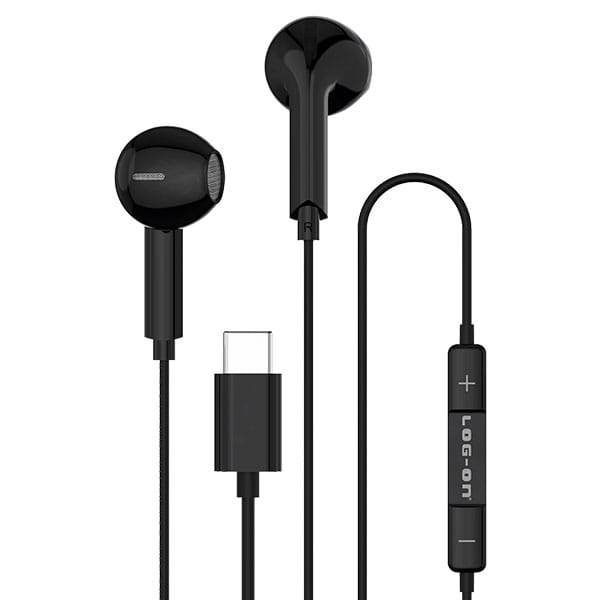 LOG ON HEADSET TYPE C MOZART LO-HF779 HANDSFREE-GARANSI RESMI (UNTUK ANDROID TYPE C, IPHONE 15/16 & LAPTOP)