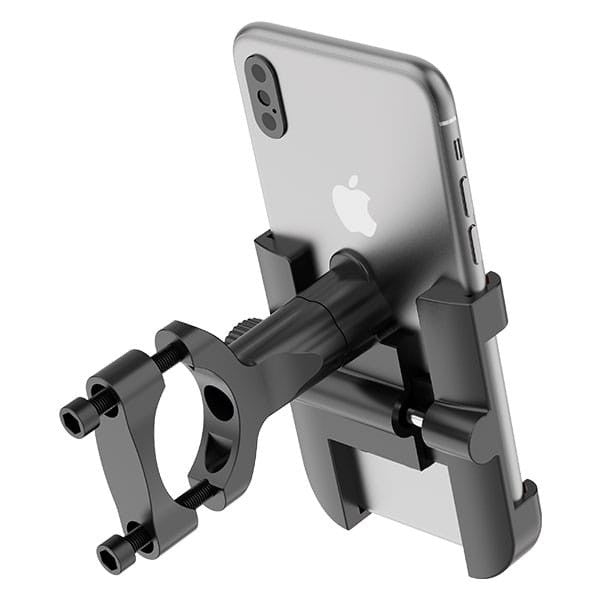 LOG ON HOLDER LO-CRH36 (STANG MOTOR/SEPEDA) ALUMINIUM ALOY (FREE KUNCI L) FULL BESI DUDUKAN HP STAND HP