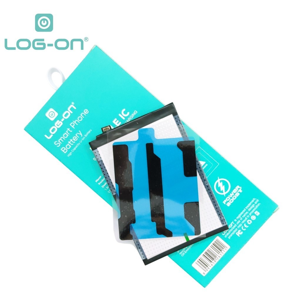 Log On - BLPA83 Untuk Realme C63 BLP-A83 Support Fast Charging - Kapasitas 5000mAh Power Boost Battery Baterai Batre - 1 Tahun Garansi