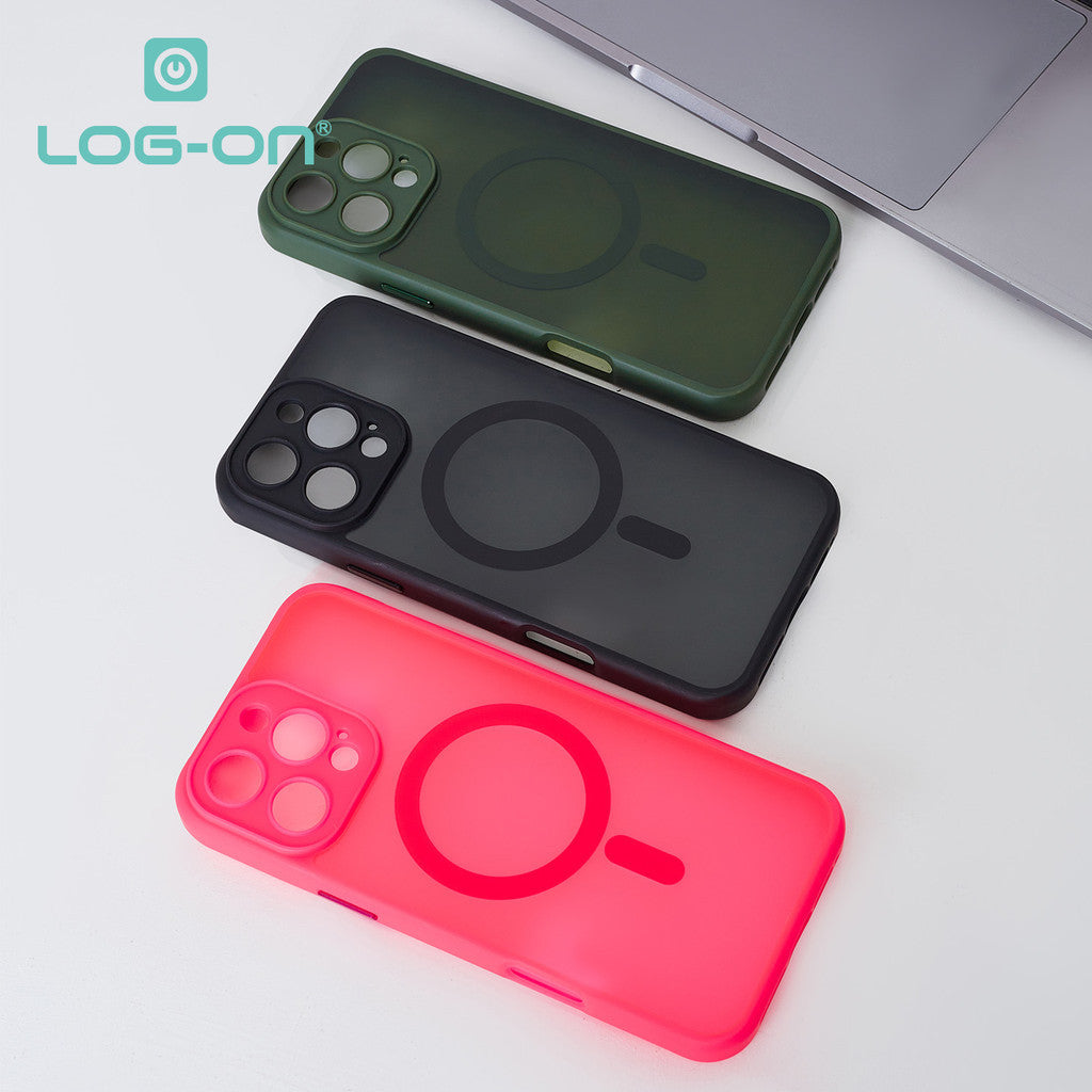 LOG-ON Doff Case with Magsafe & Kamera Protector