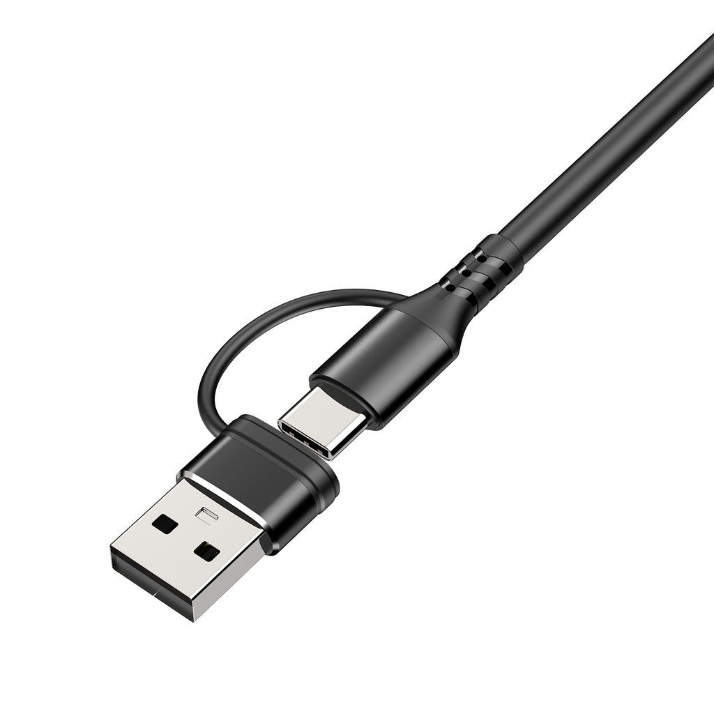 LOG ON 4IN1 USB HUB TYPE-C DAN USB LO-HUB06