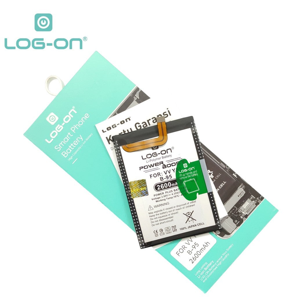LOG ON BATERAI VIVO Y51 2015 BATRE DOUBLE POWER DOUBLE IC BATTERY