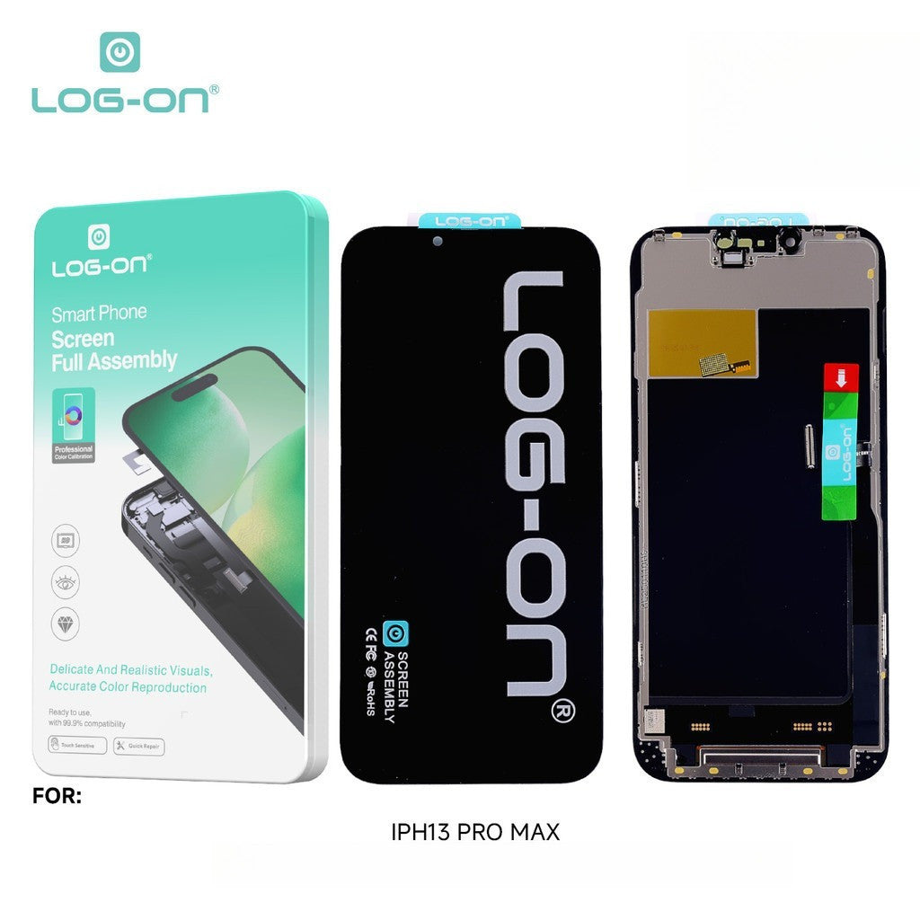 LOG ON LCD (OLED) FOR IPHONE 13 / IPHONE 13 PRO / IPHONE 13 PRO MAX FULLSET TOUCHSCREEN ORIGINAL