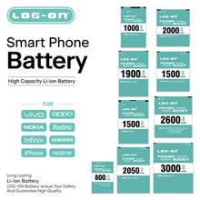 Baterai Log On EB-BJ120CBE Untuk Samsung J1 2016 J120 Power Boost - Kapasitas 2050mAh Original Battery Batre - 1 Tahun Garansi