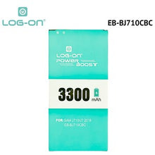 Baterai Log On EB-BJ710CBC Untuk Samsung J7 J710 2016 Power Boost Battery Batre - 1 Tahun Garansi
