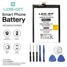 Baterai Log On B-C9 Untuk Vivo V7 Plus BC9 Double IC - Kapasitas 4800mAh Battery Batre - 1 Tahun Garansi