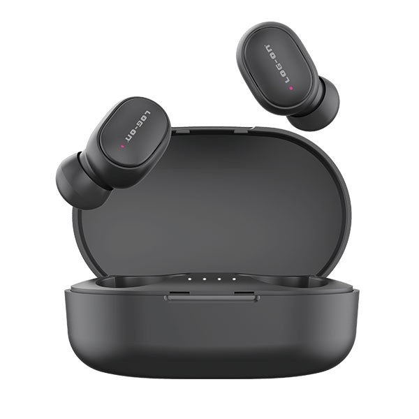 LOG-ON WIRELESS EARPHONE MINI EARBUDS TWS ONBUDS-LO6-ONE STEP PAIRING FREE BUDS HEADSET(GARANSI RESMI)