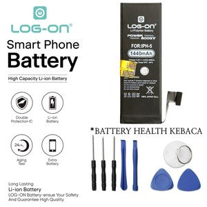 LOG ON BATERAI IPHONE 5G BATRE POWER BOOST