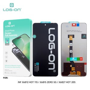 LOG-ON LCD UNTUK INFINIX HOT 11S / HOT 11S NFC / HOT 20S / ZERO 5G FULLSET TOUCHSCREEN GARANSI TEST 7 HARI