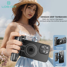 LOG ON MAGNETIC TRIPOD PRO MINI BLUETOOTH 5.2 PHONE GRIP 47.5CM LO-TS01