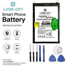 Baterai Log On BL-49GX Untuk Infinix Smart 5 ( X657 ) / Hot 7 lite ( X690B ) BL49GX Power Boost - Kapasitas 5000mAh Original Battery Batre -1 Tahun garansi