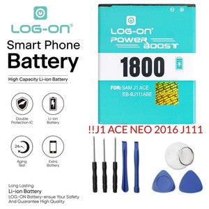 Baterai Logon Untuk Samsung J1 Ace J110 - J1 Ace Neo J111 Power Boost - Garansi 1 Tahun Battery Batre-J1 ACE NEO J111 EB-BJ111ABE