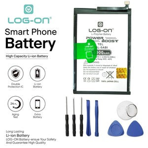 Baterai Log On BL-5ABI Untuk Itel P65 BL5ABI Power Boost - Kapasitas 5000mAh 1 Tahun Garansi Battery Batre