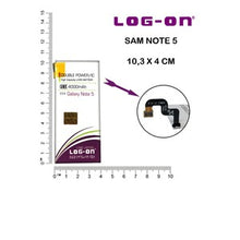 Log On - For Samsung Note 5 N920 Double IC Battery Baterai Batre