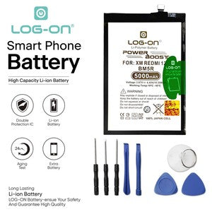 Baterai Log on BM5R Untuk Xiaomi Redmi 12 / Poco M6 Pro 5G 5000mAh Original 1 Tahun Garansi Battery Batre