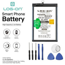 Baterai Log on BL-49NX Untuk Infinix Smart 7 / Smart 8 / Smart 8 Pro / Smart 8 Plus / Hot 30i / Hot 40i BL49NX Power Boost - Kapasitas 500mAh Original Battery Batre - 1 tahun Garansi