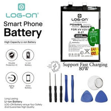 Baterai Log On BZ7 Untuk Vivo V29 5G ( V2250 ) B-Z7 Power Boost - Kapasitas 4600mAh / 80W Fast Charging Battery Batre - 1 Tahun Garansi