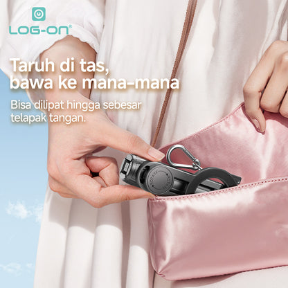 LOG ON MAGNETIC TRIPOD PRO MINI BLUETOOTH 5.2 PHONE GRIP 47.5CM LO-TS01