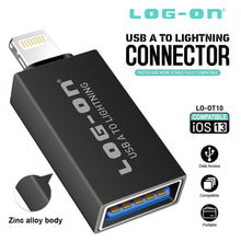 LOG ON OTG for Iphone LIGHTNING LO-OT10 CONNECTOR