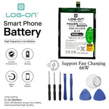 Baterai Log On B-Y2 Untuk Vivo V27E ( V2237 ) BY2 Power Boost - Kapasitas 4600mAh Original Battery Batre - 1 Tahun Garansi