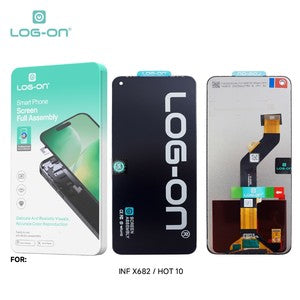 LOG-ON LCD UNTUK INFINIX HOT 10 X682 FULLSET TOUCHSCREEN GARANSI TEST 7 HARI