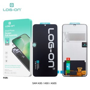 LOG-ON LCD UNTUK SAMSUNG A30 A305 / A50 A505 / A50S A507 FULLSET TOUCHSCREEN GARANSI TEST 7 HARI