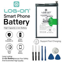 Baterai Log on BL-49NX Untuk Infinix Smart 9 / 9 HD / Smart 10 5000mAh BL49NX Fast Charging Battery Batre