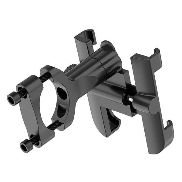 LOG ON HOLDER LO-CRH36 (STANG MOTOR/SEPEDA) ALUMINIUM ALOY (FREE KUNCI L) FULL BESI DUDUKAN HP STAND HP