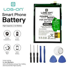 Baterai Log-on BLP779 Untuk Oppo Reno 4F / Reno 4 Lite / Reno 4Z 5G / A92S / A93 4G BLP-779 Power Boost 4000mAh Original 1 Tahun Garansi Battery Batre