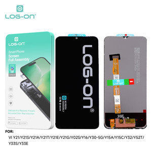 LOG-ON LCD FOR VIVO Y21 2021 / Y21A / Y21E / Y21G / Y21S / Y21T / Y16 / Y20S / Y30 5G / Y15A HD+ FULLSET ORIGINAL OEM