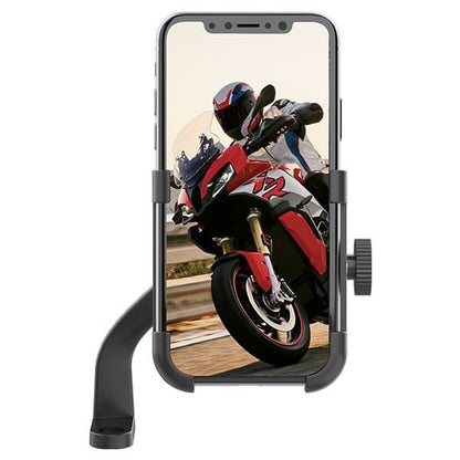 LOG ON HOLDER LO-CRH35 (SPION MOTOR) ALUMINIUM ALOY FULL BESI DUDUKAN HP STAND HP