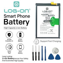 Baterai Log On QF50 Untuk MOTO G45 MOTOROLA 5000mAh Fast Charging 18W Batre