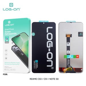 LOG-ON LCD UNTUK REALME C53 / REALME C51 / REALME NOTE 50 FULLSET TOUCHSCREEN GARANSI TEST 7 HARI