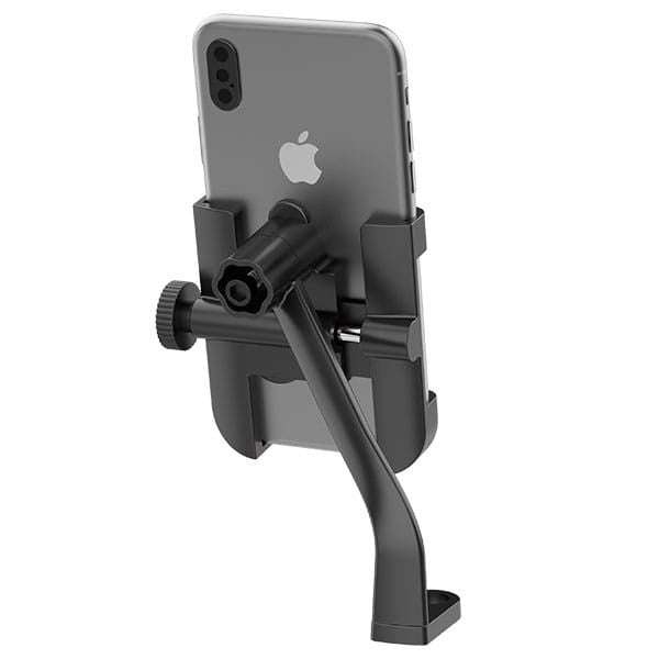 LOG ON HOLDER LO-CRH35 (SPION MOTOR) ALUMINIUM ALOY FULL BESI DUDUKAN HP STAND HP