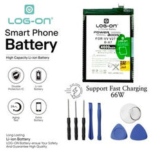 Baterai Log On B-X7 Untuk Vivo V27 5G ( V2231 / V2246 ) BX7 Power Boost - Kapasitas 4600mAh Original Battery Batre - 1 Tahun Garansi