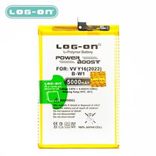 Baterai Log on Untuk B-W1 Vivo Y16 2022  / Y02S BW1 5000mAh Original Power Boost Battery Batre