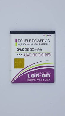 LOG ON BATERAI ALCATEL ONE TOUCH D920 BATRE DOUBLE POWER DOUBLE IC BATTERY