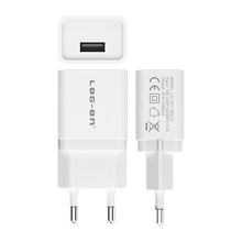 LOG ON BATOK HITAM 1USB 1.2A BOLD LO-C01 ADAPTOR CHARGER