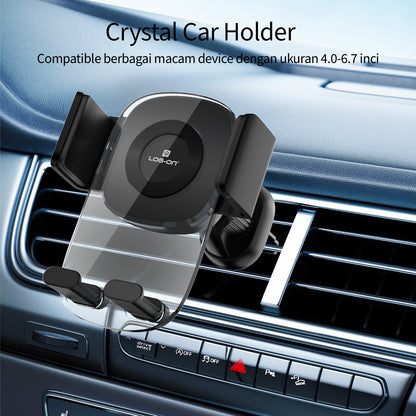 LOG ON CAR VENT HOLDER AC MOBIL LO-CRH59