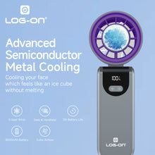 LOG ON KIPAS ANGIN MINI TURBO  COOLING FAN 2.0 KIPAS PENDINGIN MINI HIGH SPEED 4000mAh LO-MFAN1